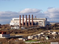 Котельная филиала Турбинного завода в Турынино в 2004 году. Сейчас (2011) из пяти труб 